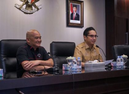 Pansus Aset DPRD Kota Medan melakukan kunjungan ke Balai Kota Medan 1