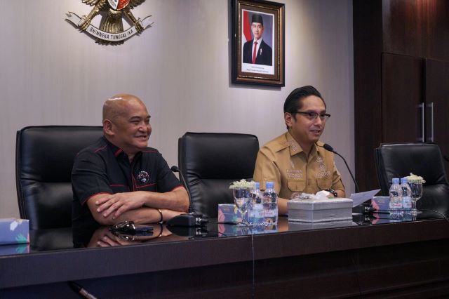 Pansus Aset DPRD Kota Medan melakukan kunjungan ke Balai Kota Medan 1