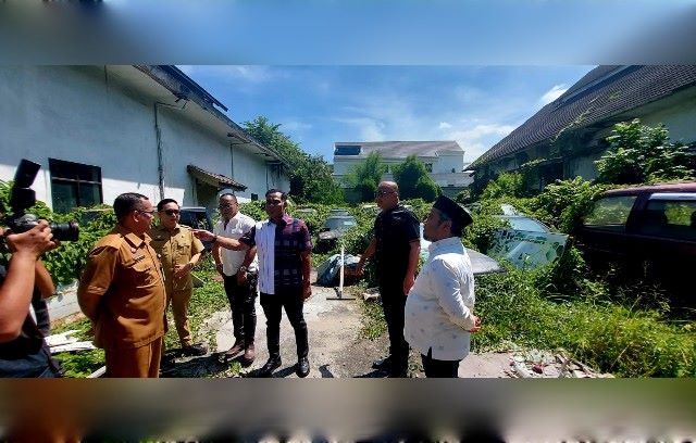 Pansus Penertiban Aset DPRD Medan kunjungi gudang Bagian Umum Setdakota Medan
