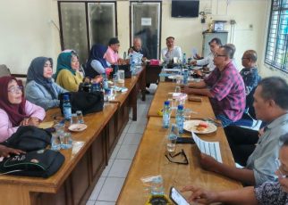 Rapat pembentukan panitia Family Gathering PWI Sumut 2026