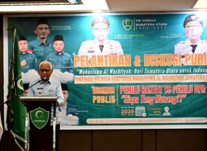 Wakil Gubernur Sumut, Surya, hadiri pelantikan mahasiswa Al Washliyah
