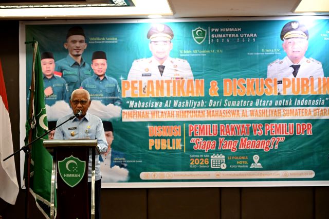 Wakil Gubernur Sumut, Surya, hadiri pelantikan mahasiswa Al Washliyah