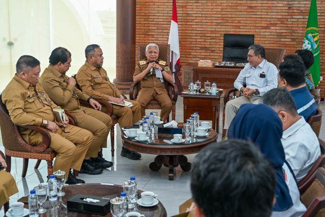 Wakil Gubernur Sumut, Surya, terima audiensi SKK Migas