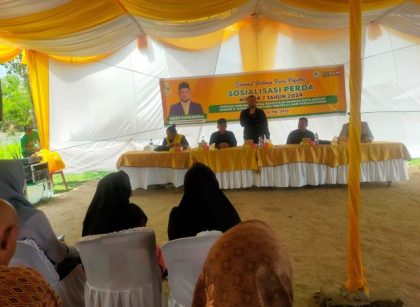 Wakil Ketua DPRD Medan, Hadi Suhendra, gelar Sosper V TA 2026 di Belawan
