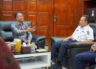 Wakil Wali Kota Medan, Zakiyuddin Harahap, berkunjung ke Kepala Divre Kereta Api