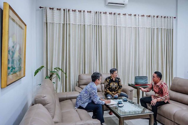 Wakil Wali Kota Medan, Zakiyuddin Harahap, kunjungi Konsulat Jepang d Medan