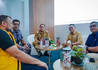 Wakil Wali Kota Medan, Zakiyuddin Harahap, melakukan kunjungan ke Pelindo
