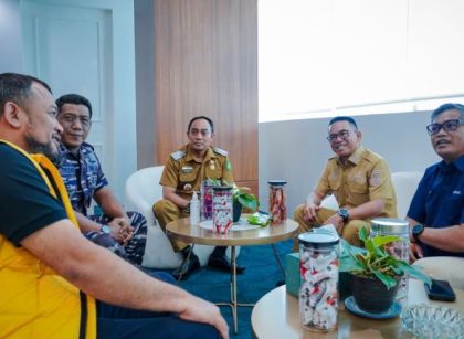 Wakil Wali Kota Medan, Zakiyuddin Harahap, melakukan kunjungan ke Pelindo