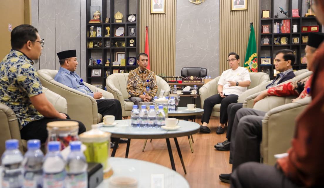 Wali Kota Medan, Rico Tri Putra Bayu Waas, audiensi UBKM Medan Utara