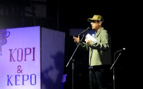 Wali Kota Medan, Rico Tri Putra Bayu Waas, di Taman Budaya Medan