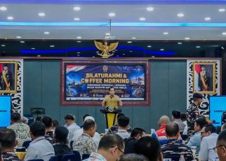 Wali Kota Medan, Rico Tri Putra Bayu Waas, hadiri silaturahmi dan coffee morning Komandan Kodaeral di Belawan