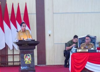 Wali Kota Medan, Rico Tri Putra Bayu Waas, pada sidang paripurna laporan Reses DPRD