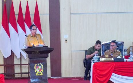 Wali Kota Medan, Rico Tri Putra Bayu Waas, pada sidang paripurna laporan Reses DPRD