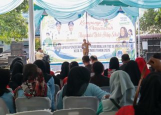 Wali Kota Tebingtinggi, Iman Irdian Saragih, buka secara resmi kampanye Gerakan Masyarakat Hidup Sehat