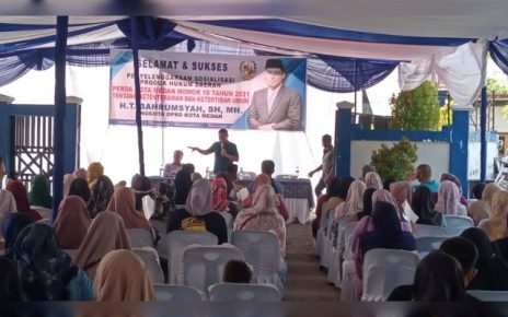 Anggota DPRD Medan Fraksi PAN, Bahrumsyah, gelar Sosper VI TA 2026 di Belawan