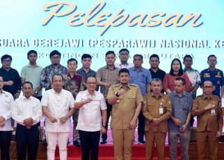 Gubernur Sumut, Bobby Nasution, lepas rombongan Pesparawi ke Manokwari