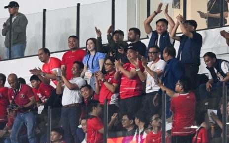 Gubernur Sumut, Bobby Nasution, saksikan pertandingan Indonesia vs Myanmar Piala AFF U-19