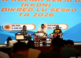 Gubernur Sumut, Bobby Nasution, terima Pasis Dikreg LV Sesko TNI