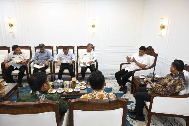 Gubernur Sumut, Bobby Nasution, terima audiensi BNNP