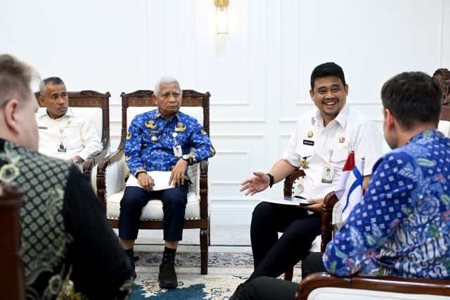 Gubernur Sumut, Bobby Nasution, terima audiensi Dubes Finlandia