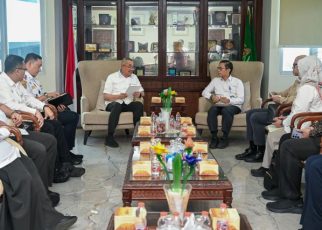 Pj Sekdaprov Sumut, Sulaiman Harahap, terima audiensi Tim Koordinator Mastrans