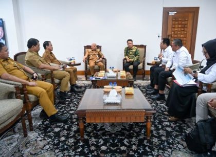 Wakil Gubernur Sumut, Surya, terima audiensi PLN UIP