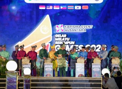 Wali Kota Medan, Rico Tri Putra Bayu Waas, buka secara resmi Gemes 2026 di Lapangan Merdeka Medan