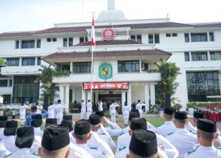 Wali Kota Medan, Rico Tri Putra Bayu Waas, pada Upacara Harlah Pancasila 2026