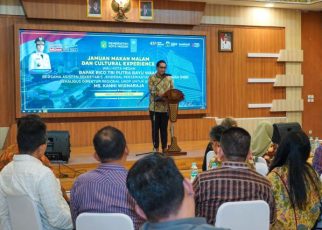 Wali Kota Medan, Rico Tri Putra Bayu Waas, paparkan rencana pembangunan Kota Medan kepada UNDP