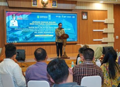 Wali Kota Medan, Rico Tri Putra Bayu Waas, paparkan rencana pembangunan Kota Medan kepada UNDP