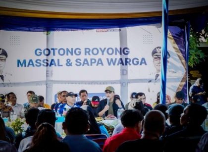 Wali Kota Medan, Rico Tri Putra Bayu Waas, sapa warga di Medan Johor