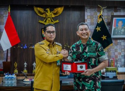 Wali Kota Medan, Rico Tri Putra Bayu Waas, silaturahmi ke Pangdam BB