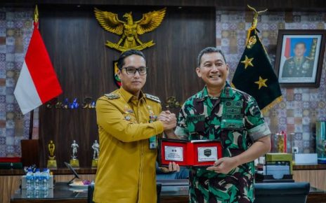 Wali Kota Medan, Rico Tri Putra Bayu Waas, silaturahmi ke Pangdam BB