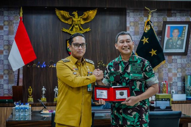 Wali Kota Medan, Rico Tri Putra Bayu Waas, silaturahmi ke Pangdam BB