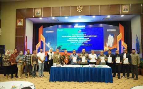 Bank Sumut teken PKS Program Peremajaan Perkebunan Kelapa Sawit