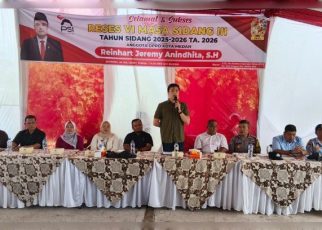 Bendahara Fraksi PSI DPRD Medan, Reinhart Jeremy Anindhita, gelar Reses VI TA 2026 di Medan Deli