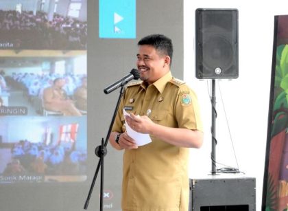 Gubernur Sumut, Bobby Nasution, buka MPLS TP 2026-2027 di SMA Negeri 1 Binjai