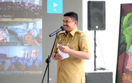 Gubernur Sumut, Bobby Nasution, buka MPLS TP 2026-2027 di SMA Negeri 1 Binjai