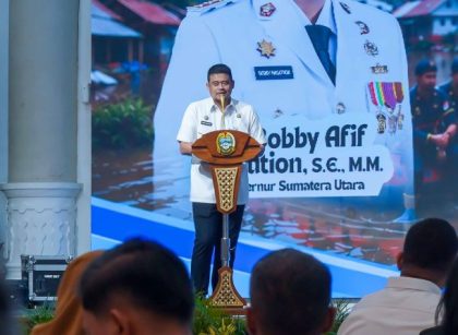 Gubernur Sumut, Bobby Nasution, buka Rakor terkait TKD