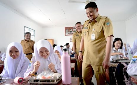 Gubernur Sumut, Bobby Nasution, kunjungi SMA Negeri 1 Binjai