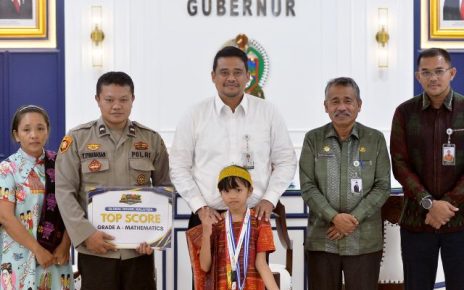 Gubernur Sumut, Bobby Nasution, terima audiensi Caroline Olimpiade Sains