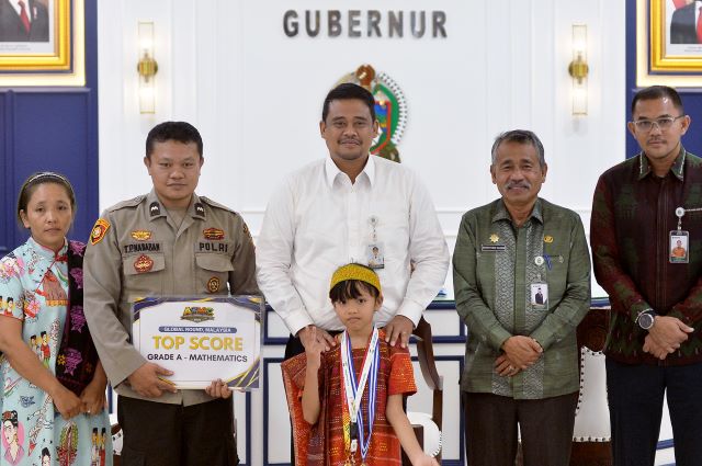 Gubernur Sumut, Bobby Nasution, terima audiensi Caroline Olimpiade Sains