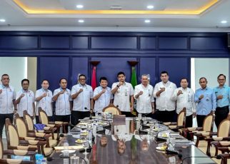 Gubernur Sumut, Bobby Nasution, terima audiensi KONI