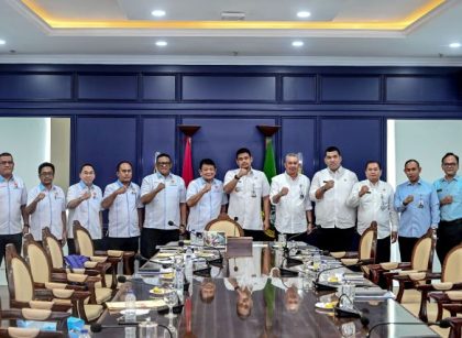 Gubernur Sumut, Bobby Nasution, terima audiensi KONI