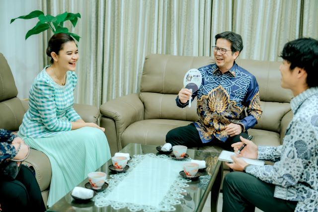 Ketua Dekranasda Sumut, Kahiyang Ayu, kunjungan kehormatan ke Konjen Jepang