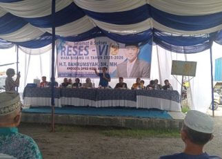 Ketua Fraksi PAN-Perindo DPRD Medan, T. Bahrumsyah, gelar Reses VI Masa Sidang III Tahun Sidang 2025-2026 TA 2026 di Belawan 2