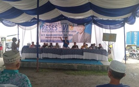 Ketua Fraksi PAN-Perindo DPRD Medan, T. Bahrumsyah, gelar Reses VI Masa Sidang III Tahun Sidang 2025-2026 TA 2026 di Belawan 2