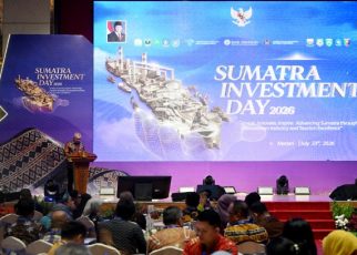 Pj Sekdaprov Sumut, Sulaiman Harahap, buka Sumatera Invest Day di Medan