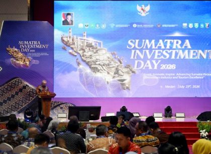 Pj Sekdaprov Sumut, Sulaiman Harahap, buka Sumatera Invest Day di Medan