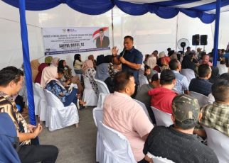 Sekretaris Fraksi Partai NasDem DPRD Medan, Saipul Bahri, gelar Reses VI TA 2026 di Jalan Abdul Sani Muthalib, Medan Marelan